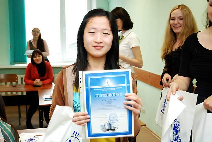 Годичная стажировка китайских студентов во ВГУЭС – маленькая по времени, но большая по значению