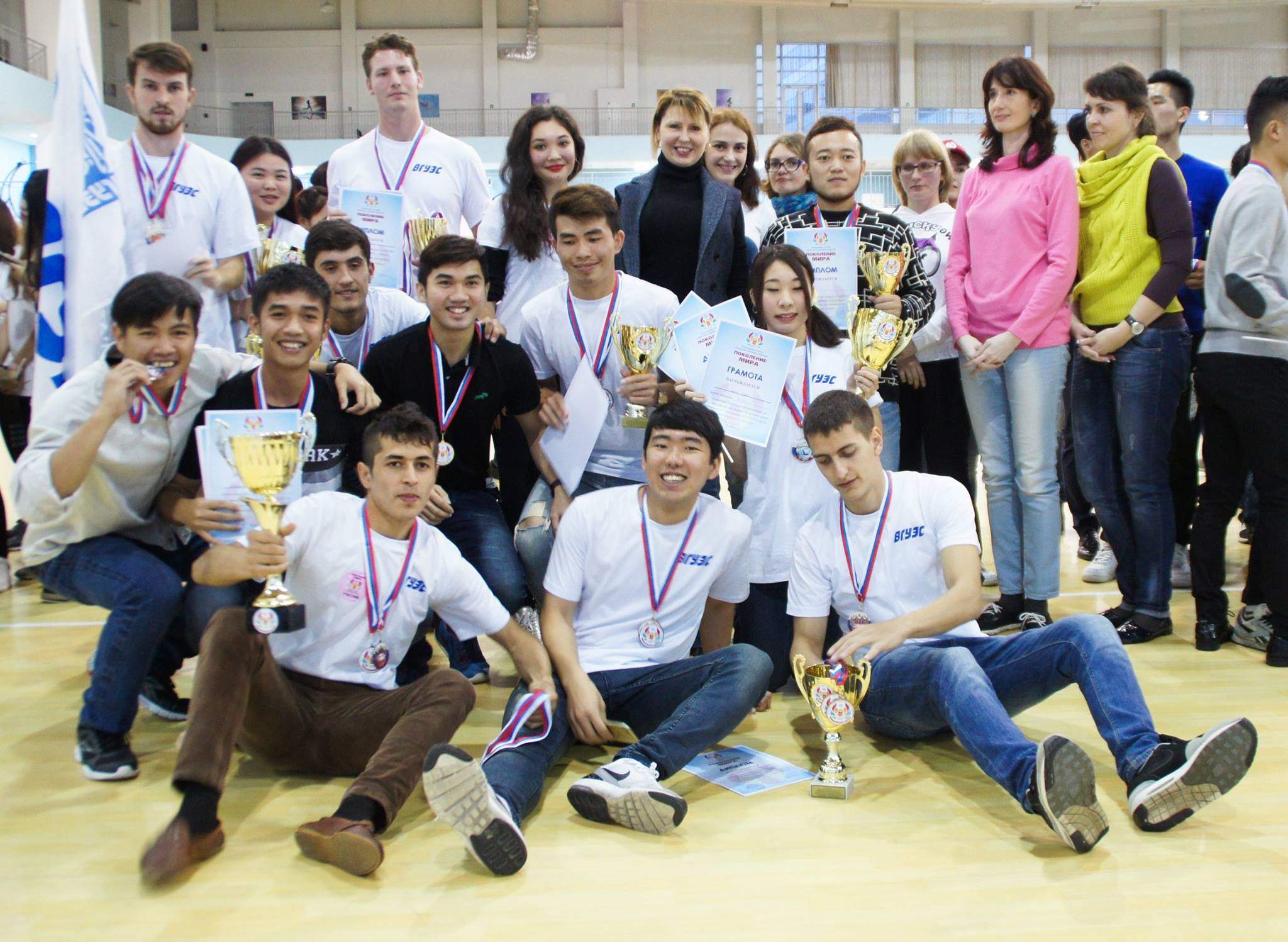 Спортивное мастерство и дух товарищества – вот что показали иностранные студенты ВГУЭС
