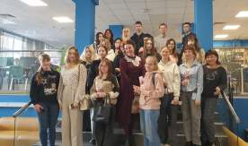 Творческая встреча студентов с экскурсоводом Татьяной Фоменко