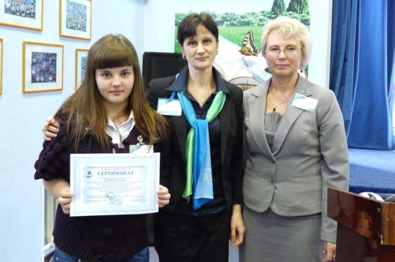 Сертификат на льготное обучение получила победительница «Интеллектуального турнира»