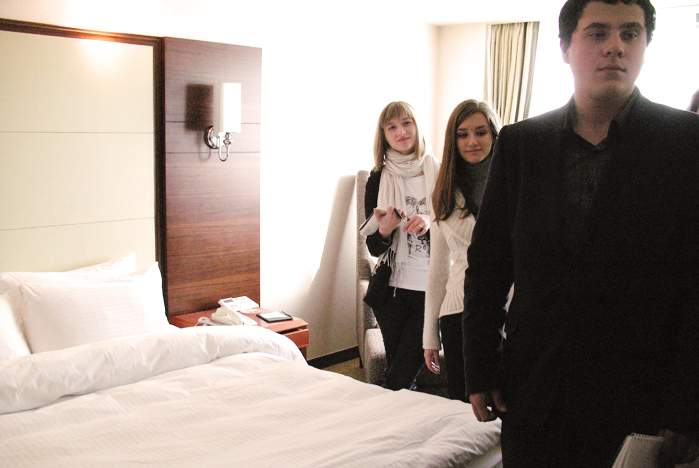 Первокурсники кафедры ТГРБ посетили с экскурсией отель «Хёндэ»