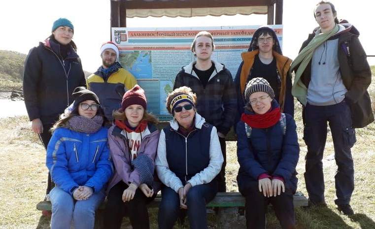 Студенты МИТГ разрабатывают новую экологическую тропу на острове Попова