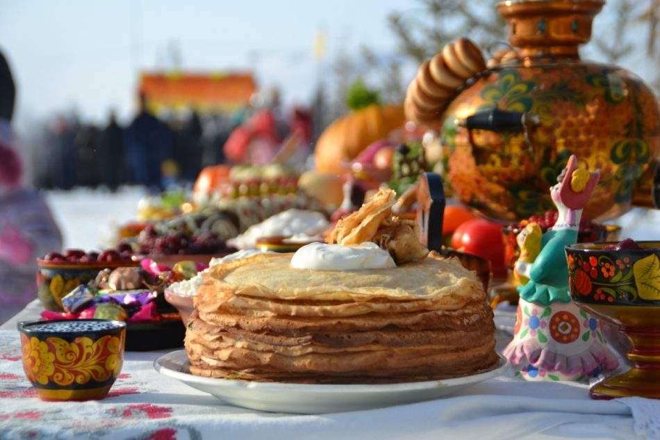 Maslenitsa holiday celebration