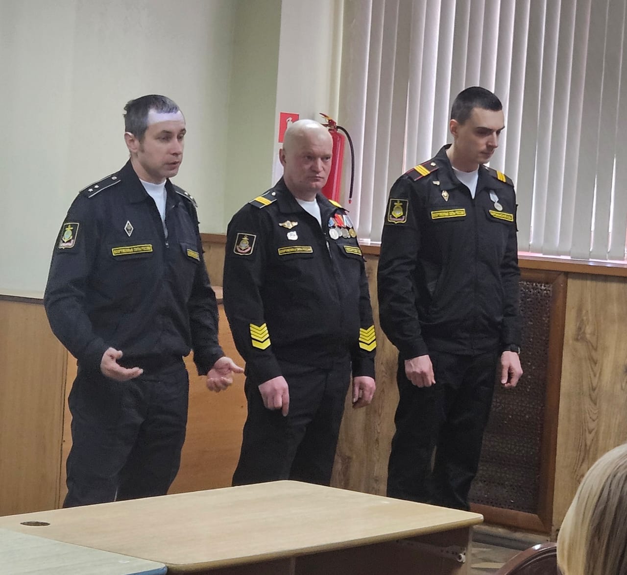 Студенты филиала встретились с военнослужащими, вернувшимися из зоны проведения СВО