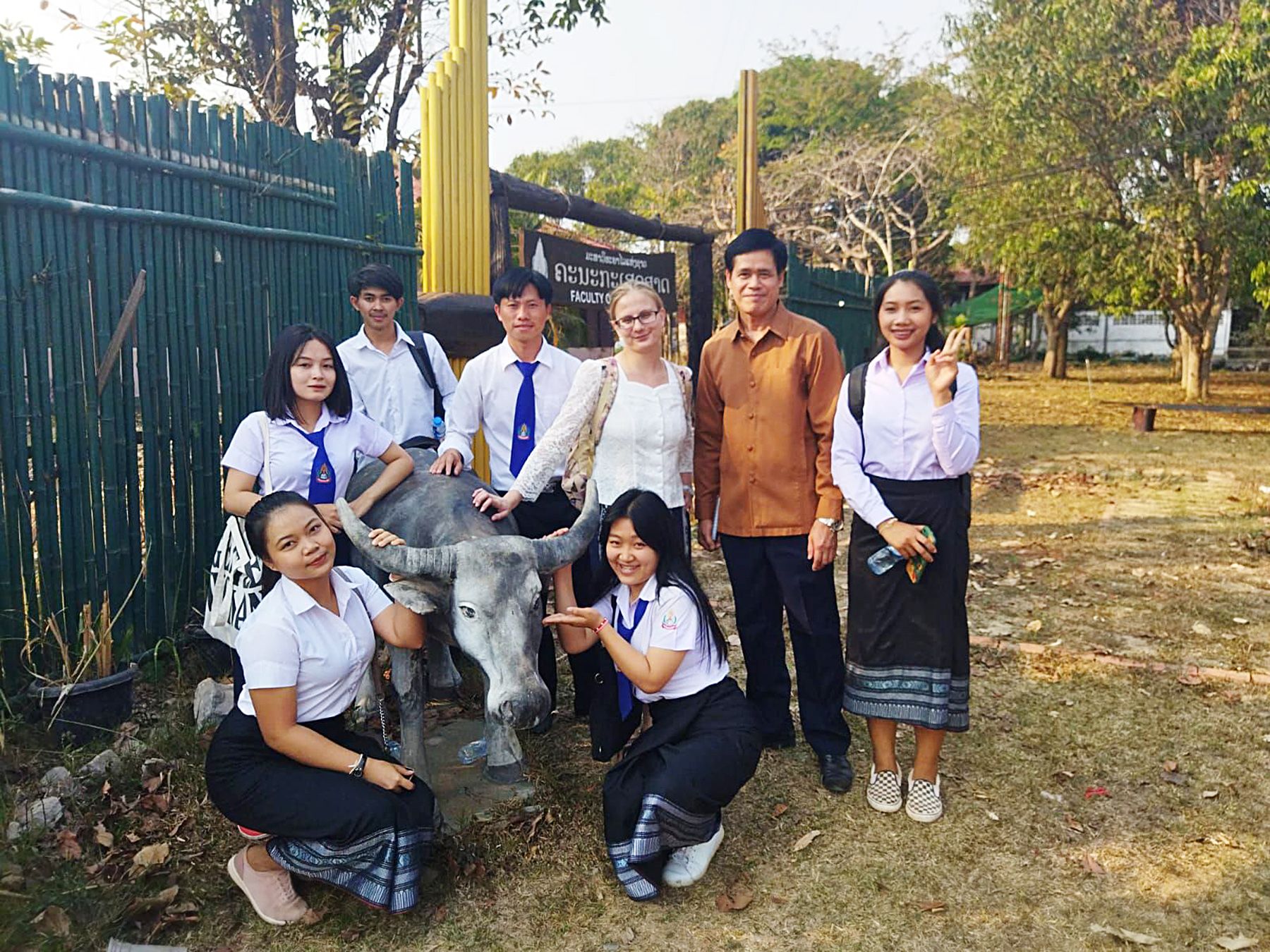 VVSU lecturer working at National University of Laos