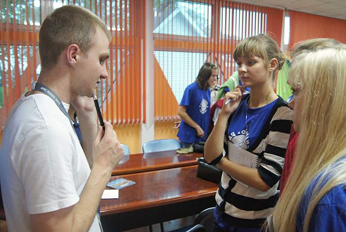 Волонтеры ВГУЭС провели олимпийский урок во всероссийском детском центре «Океан»