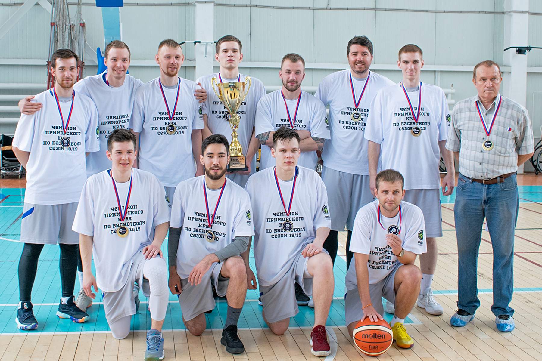 Баскетболисты ВГУЭС - чемпионы Приморского края сезона 2018-2019